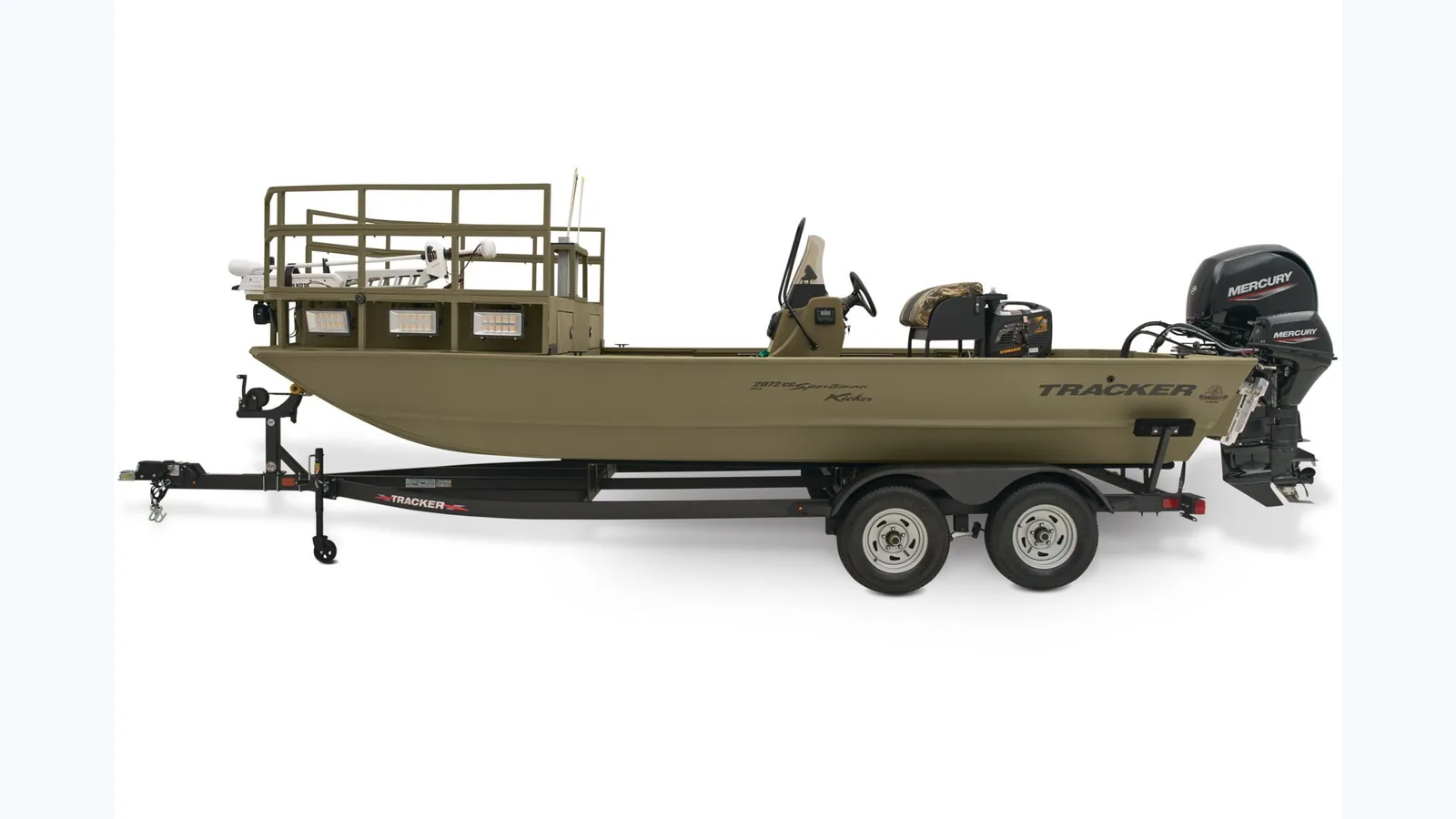 Tracker Grizzly 2072 CC Sportsman Kicker
